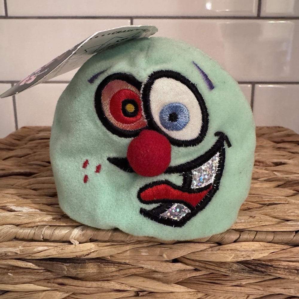 Vintage 1997 Silly Slammers Design B Earp Burping Plush‎ Toy  with Tags No Sound
